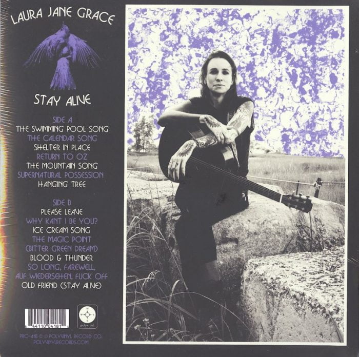 Laura Jane Grace - Stay Alive - Limited Edition, Lapis Lazuli Blue, Colored Vinyl, Polyvinyl Records, 2020
