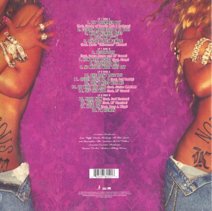 Lil Kim - The Notorious K.I.M. - Limited Edition, Black and Pink, Double Vinyl, LP, Reissue, Atlantic, 2021