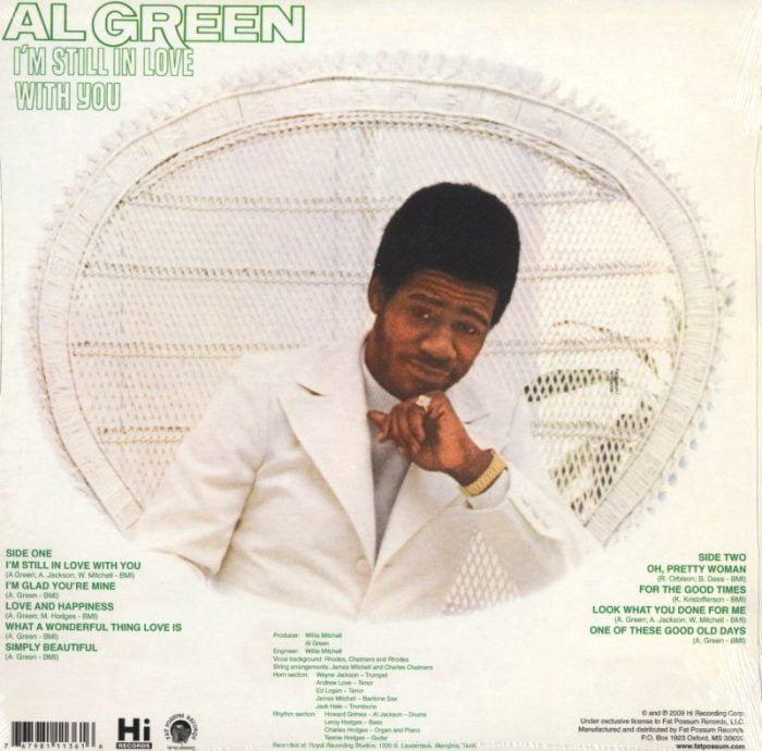 Al Green - I'm Still in Love with You - 180 Gram, Vinyl, LP, Fat Possum Records, 2009
