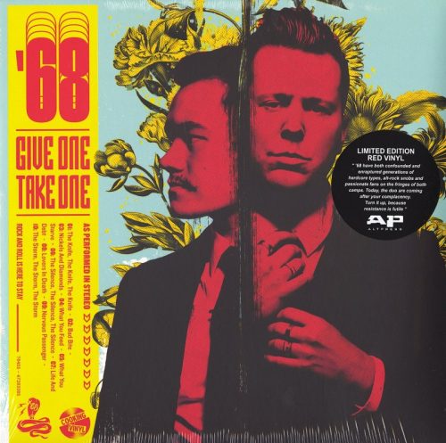 68 - Give One Take One - Limited Edition, Red, Colored Vinyl, LP, Cooking Vinyl, 2021