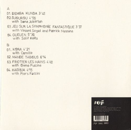 Ballaké Sissoko - Djourou - Vinyl, LP, No Format Records, 2021