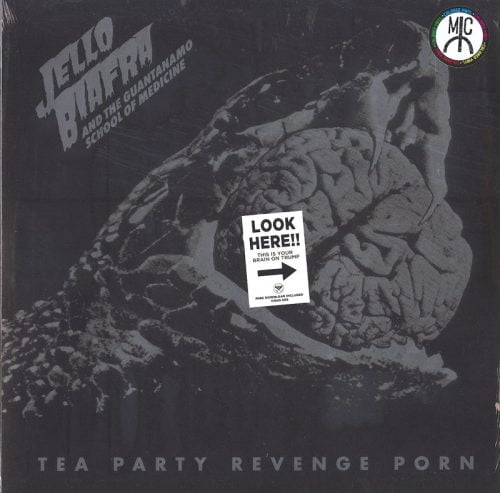 Jello Biafra And The Guantanamo School Of Medicine – Tea Party Revenge Porn - Limited Edition, Clear Vinyl, LP, Alternative Tentacles, 2021