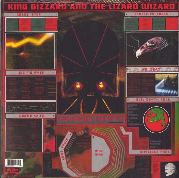 King Gizzard & The Lizard Wizard - Nonagon Infinity - Tri-Colored, Vinyl, LP, ATO Records, 2016