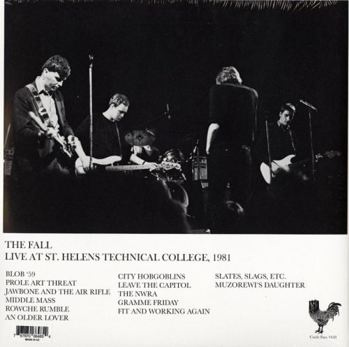 The Fall - Live At St. Helens Technical College, 1981 - Vinyl, LP, bonus 7", Castleface, 2021