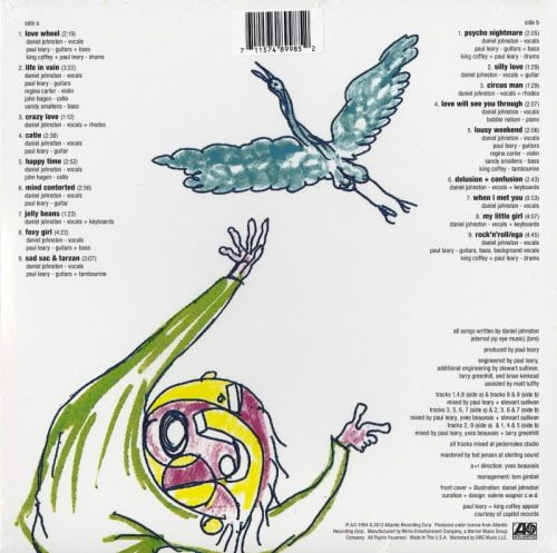 Daniel Johnston - Fun - Limited Edition, Magenta, Colored Vinyl, LP, Atlantic, 2021