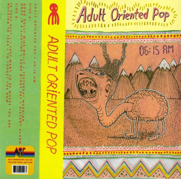 Adult Oriented Pop - 6:15 am - Limited Edition, Yellow Vinyl, LP, Lazy Octopus Records, 2021