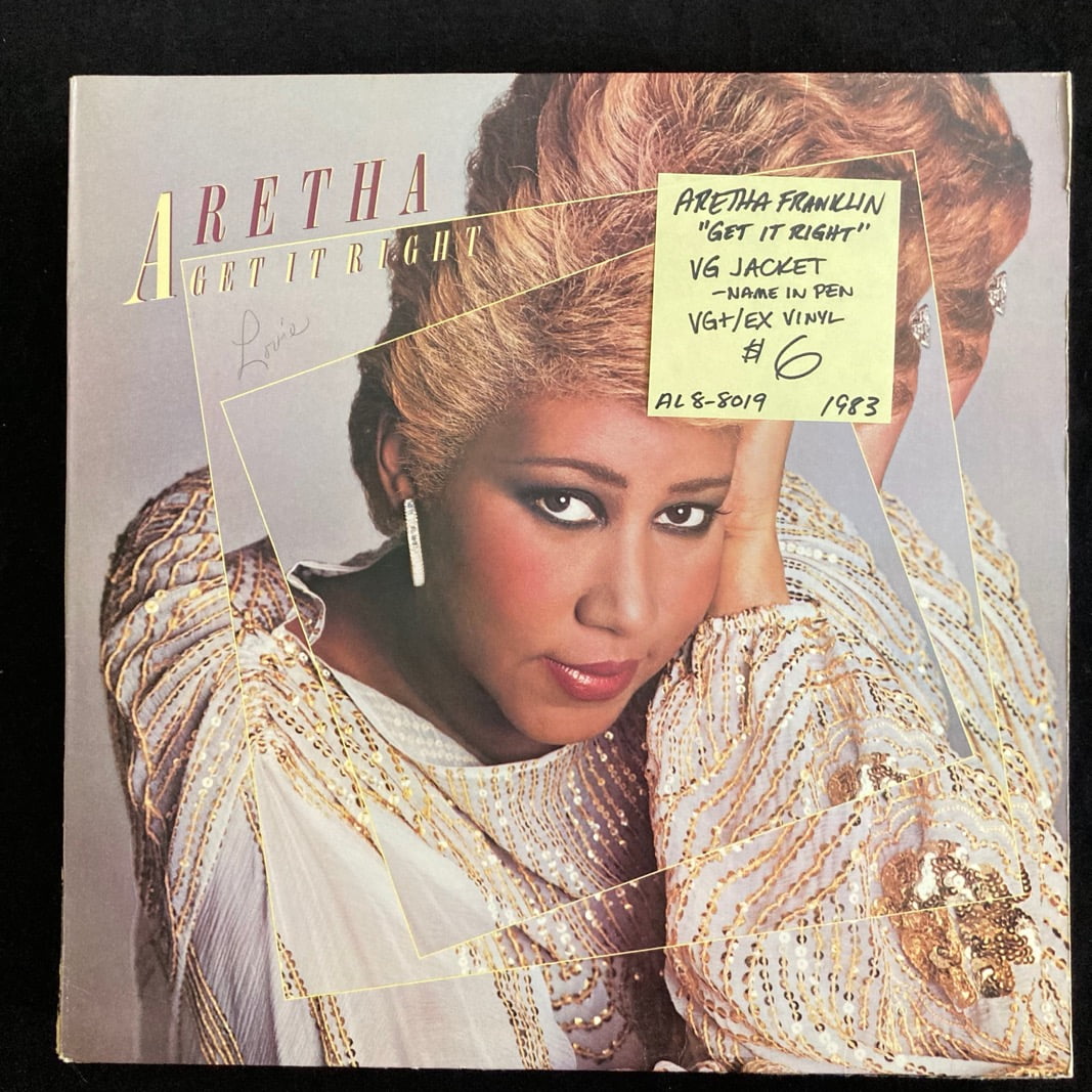 Aretha Franklin Used Vinyl Records For Sale