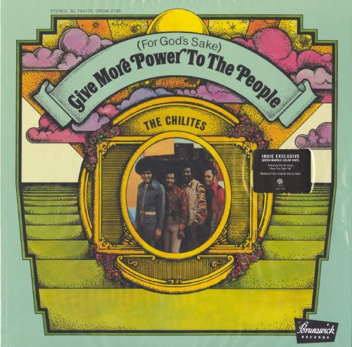 Chi-Lites - (For God's Sake) Give More Power to the People - Ltd Ed, Green Swirl Vinyl, LP, ORG, 2021