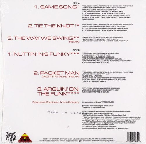 Digital Underground - This is an E.P. Release - Limited Edition, 140 Gram, Vinyl, EP, Tommy Boy Music, 2021