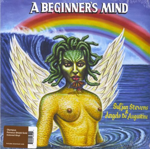 Sufjan Stevens & Angelo De Augustine - A Beginner's Mind - Gold Vinyl, LP, Asthmatic Kitty, 2021