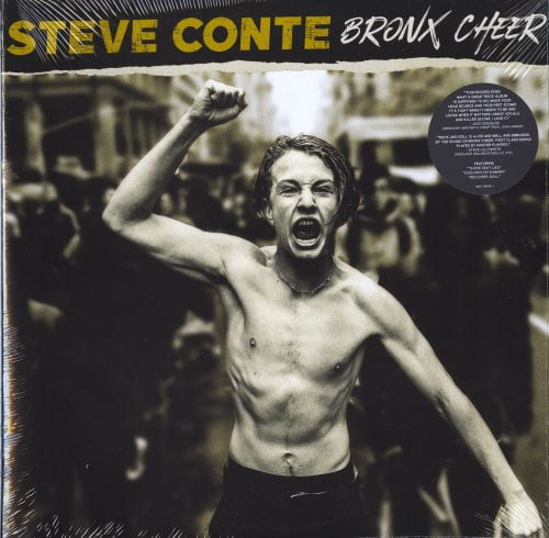 Steve Conte - Bronx Cheer - Transparent Yellow and Orange Vinyl, LP, Wicked Cool Records, 2021