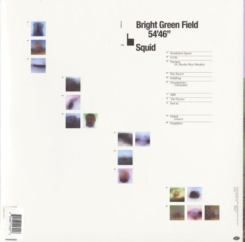 Squid - Bright Green Field - Limited Edition, Apricot Colored Double Vinyl, Warp Records, 2021