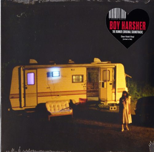 Boy Harsher - The Runner (Original Soundtrack) - Limited Edition, Clear Violet, Colored Vinyl, LP, Nude Club, 2022