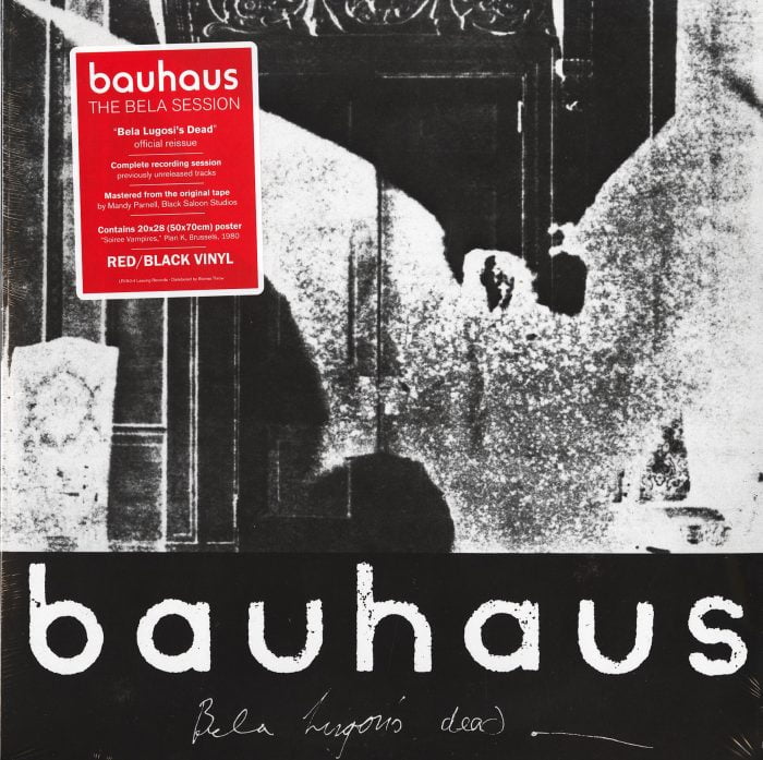 Bauhaus - The Bela Session - Ltd Ed, Black, Red, Splatter Colored Vinyl, EP, Bonus Poster, Leaving Records, 2022