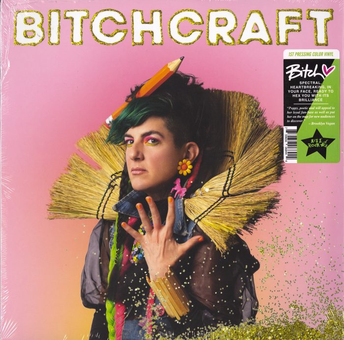 Bitch - Bitchcraft - Limited Edition, Lime Colored Vinyl, LP, Kill Rock Stars, 2022