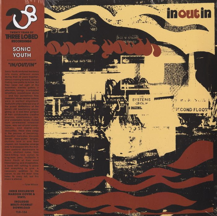 Sonic Youth - In/Out/In - Limited Edition, Maroon, Colored Vinyl, LP, Three Lobed Recordings, 2022