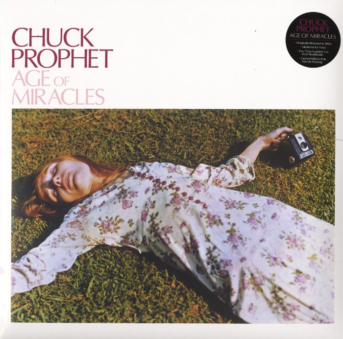 Chuck Prophet - Age Of Miracles - Limited Edition, Pink Marble Vinyl, LP, New West Records, 2022