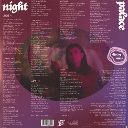 Night Palace - Diving Rings - Vinyl, LP, Park The Van, 2022