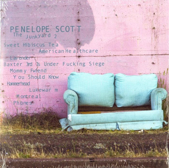 Penelope Scott - The Junkyard 2 - Limited Edition, Green, White Marble Vinyl, LP, Many Hats, 2022