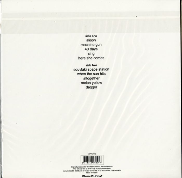 Slowdive - Souvlaki - 180 Gram, Vinyl, LP, Reissue, Import, Music On Vinyl, 2011