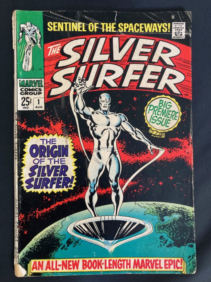 Silver Surfer #1, The Origin Of Silver Surfer, Stan Lee, John Buscema, Marvel Comics, 1968
