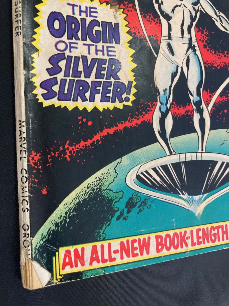 Silver Surfer #1, The Origin Of Silver Surfer, Stan Lee, John Buscema, Marvel Comics, 1968