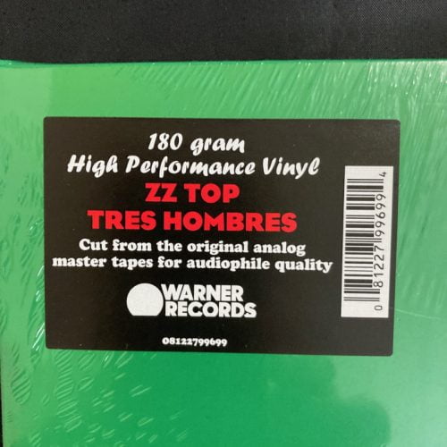 ZZ Top - Tres Hombres - 180 Gram, Vinyl, LP, Warner Records, Import, 2014