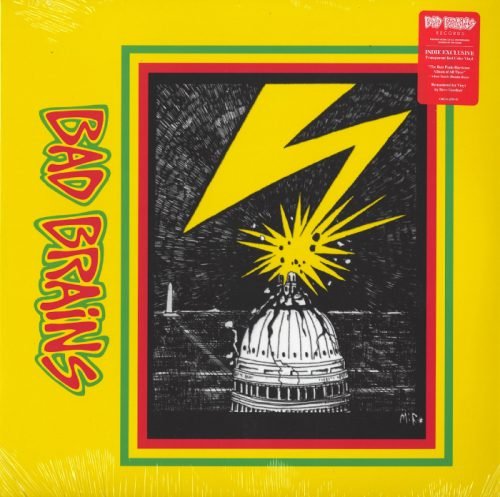Bad Brains, Bad Brains, Limited Edition, Transparent Red Vinyl, LP, Org Music, 2022