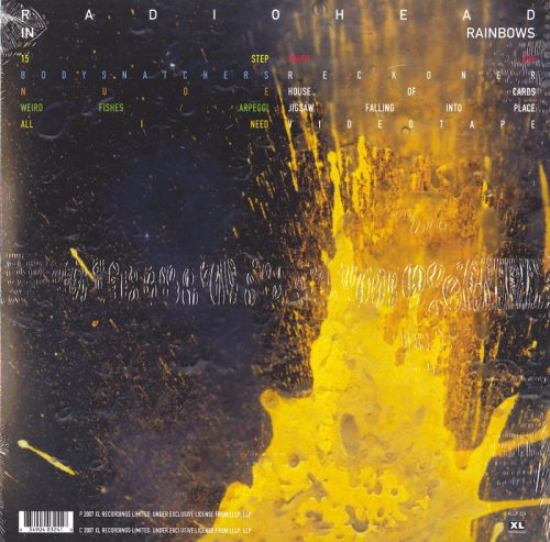 Radiohead "In Rainbows" 180 Gram, Vinyl, LP, Reissue, XL Recordings, 2007