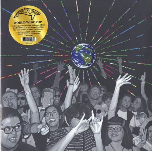 Superorganism, World Wide Pop, Limited Edition, Gold Vinyl, LP, Domino, 2022