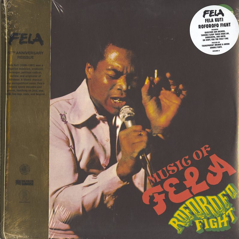 Fela Kuti, Roforofo Fight, Limited Edition, Green, Orange, Double Vinyl, LP, Knitting Factory, 2022