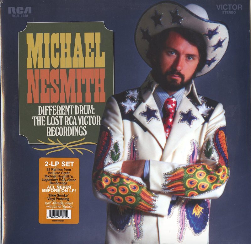 Michael Nesmith, Different Drum: The Lost RCA Victor Recordings, Limited Blue Smoke Double Vinyl, 2022