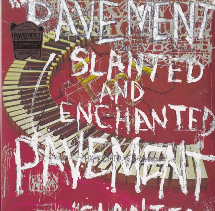 Pavement, Slanted and Enchanted, Red, White, Black Splatter Vinyl, LP, Matador, 2022
