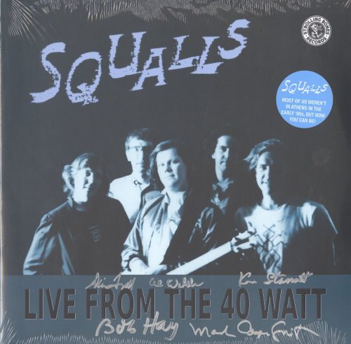 Squalls, Live From The 40 Watt, Turquoise Colored Vinyl, LP, New West Records, 2022