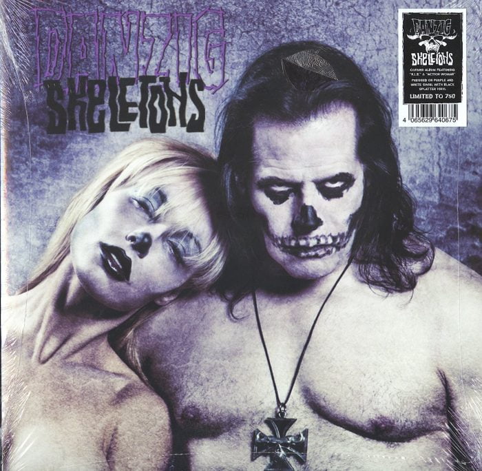 Danzig, Skeletons, Purple and White Swirl with Black Splatter Vinyl, Nuclear Blast, 2022