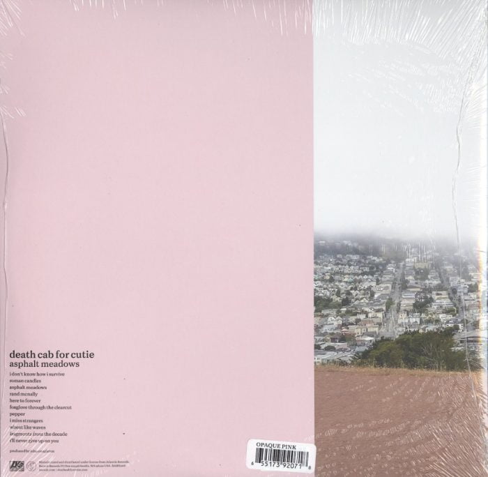 Death Cab for Cutie, Asphalt Meadows, Limited Edition, Pink Vinyl, LP, Barsuk Records, 2022