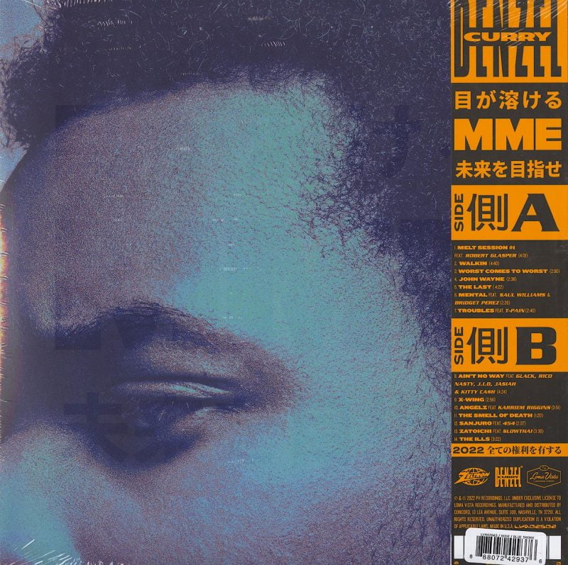 Denzel Curry, Melt My Eyez See Your Future, Limited Blue Smoke Vinyl, LP, Loma Vista, 2022