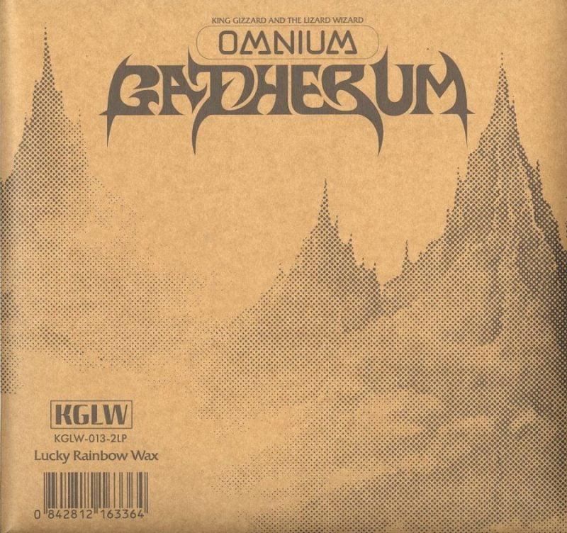 King Gizzard and the Lizard Wizard, Omnium Gatherum, Lucky Rainbow Double Colored Vinyl, LP, KGLW, 2022