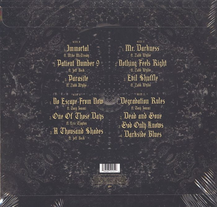 Ozzy Osbourne, Patient Number 9, Deluxe, Violet Vinyl, LP, Comic Book, Epic Records, 2022