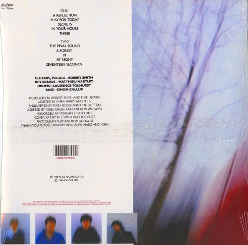 The Cure, Seventeen Seconds, 180 Gram, Vinyl, LP, Reissue, Polydor, 2016