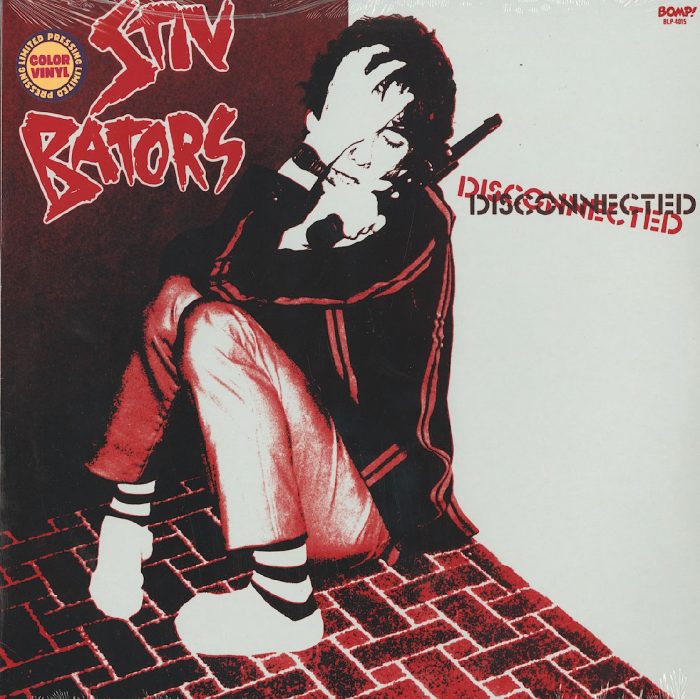 Stiv Bators, Disconnected, Limited Edition, Clear Orange Vinyl, LP, Bomp! Records, 2022