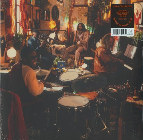 Ezra Collective, Where I'm Meant To Be, Double Orange Vinyl, LP, Partisan Records, 2022