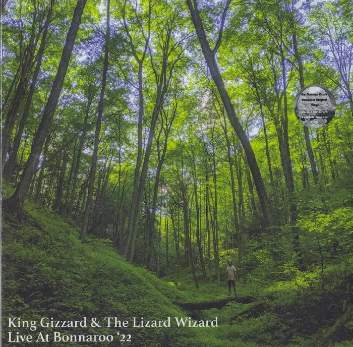 King Gizzard and the Lizard Wizard, Live At Bonnaroo '22, Orange Buzzsaw Shaped Vinyl, LP, 2023