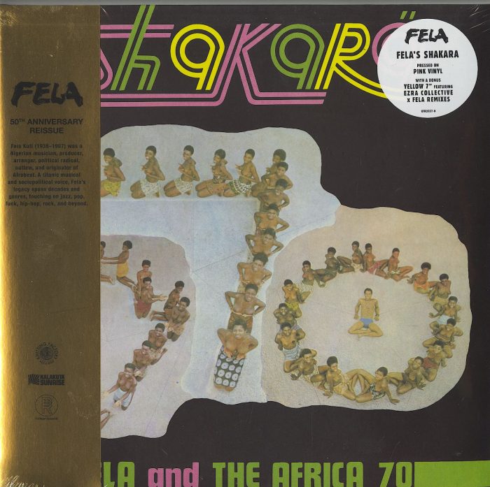 Fela Kuti, Shakara, 50th Anniversary, Pink Vinyl, Bonus 7", Knitting Factory, 2023
