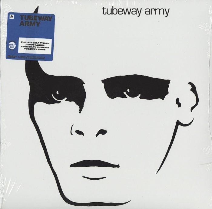 Tubeway Army, Limited Edition, Blue Marble Colored Vinyl, Reissue, Beggars Banquet, 2023
