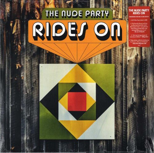 The Nude Party, Rides On, Limited Edition Double Yellow Vinyl, LP, New West Records, 2023