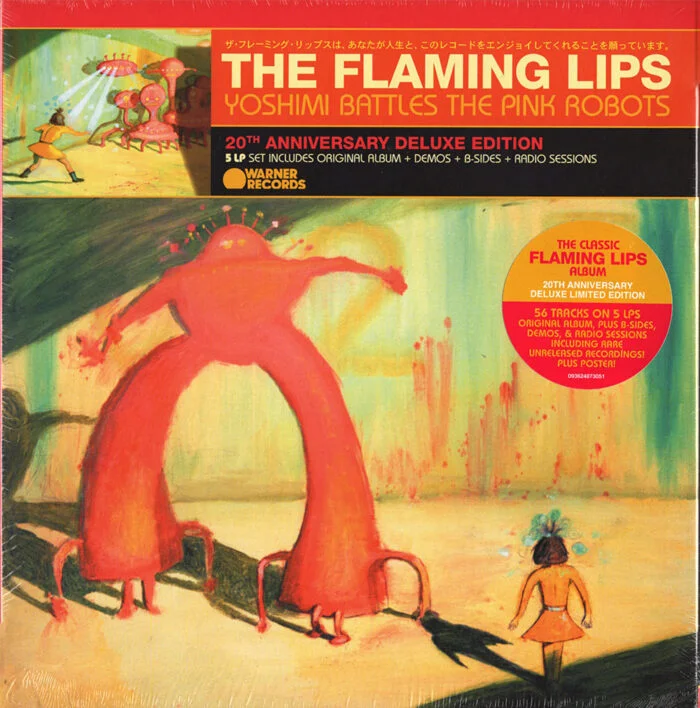 The Flaming Lips, Yoshimi Battles the Pink Robots (20th Anniversary Deluxe Edition), 5 LP, Box Set, 2023