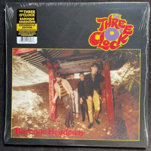 The Three O'Clock, Baroque Hoedown (Expanded Edition), Translucent Red Vinyl, LP, Yep Roc Records, 2023
