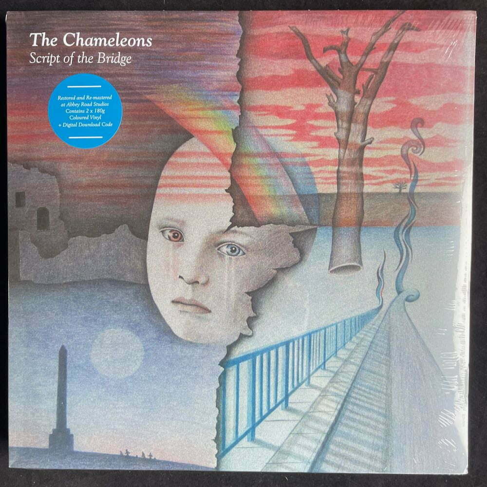The Chameleons, Script Of Bridge, 40th Ann, Orange & Blue Vinyl, Blue