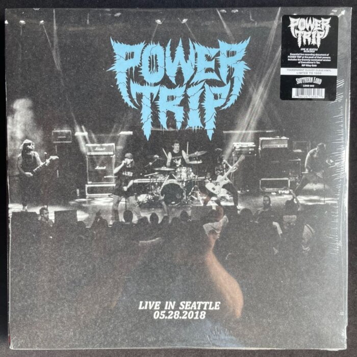 Power Trip, Live In Seattle, Limited Edition Clear Vinyl, LP, Southern Lord, 2023